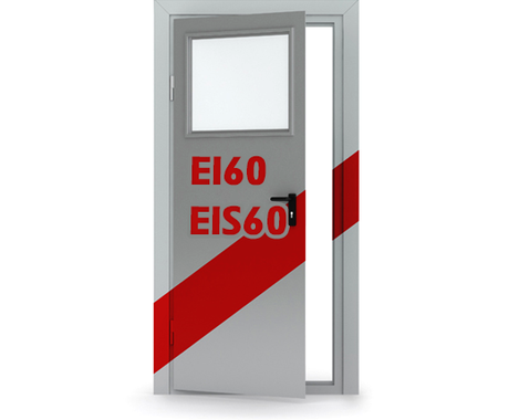 Противопожарные двери EI60 (EIS60) нерж.